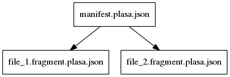 The logical structure of the plasa files
